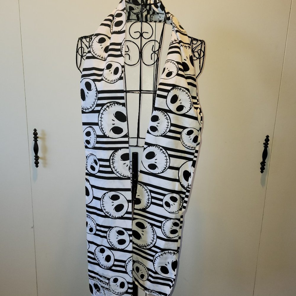 Nightmare Before Christmas Jack Scarf